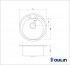 Кухонная мойка Oulin OL-R510 Кухонная мойка Oulin OL-R510